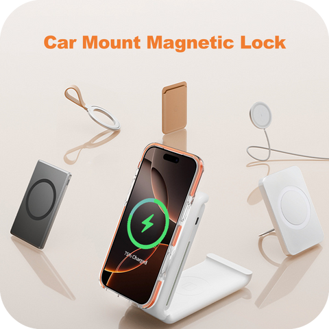 LEKCASE iPhone 17 Series Magnetic 360° Rotating Stand Protective Case