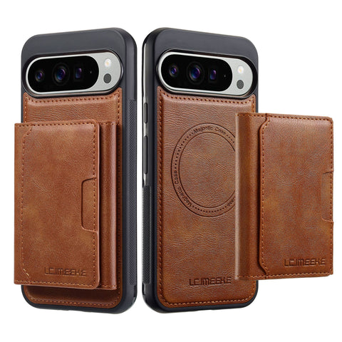 Anti-theft Magnetic Card Holder Stand Business Protective Case