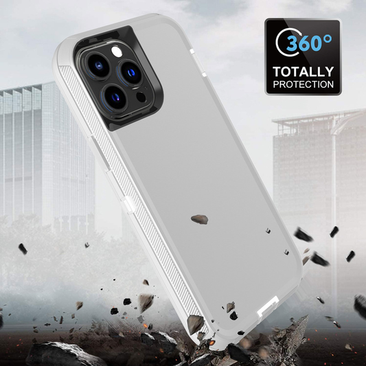Triple Drop-proof Two-tone Phone Case