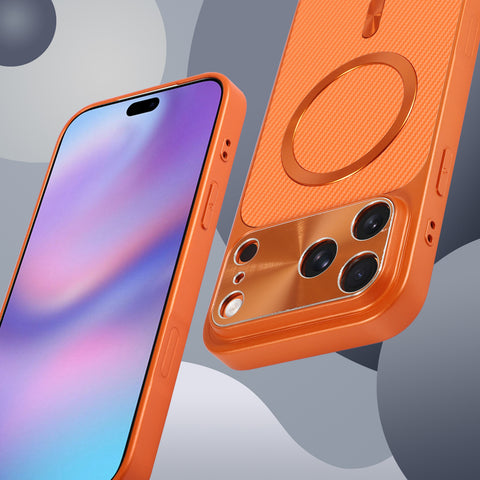 LEKCASE Magnetic iPhone 17 Case – Full Lens Coverage & Cavity Texture Shockproof Design LEKCASE