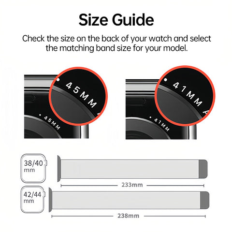 LEKCASE Apple Watch Premium Metal Magnetic Band LEKCASE