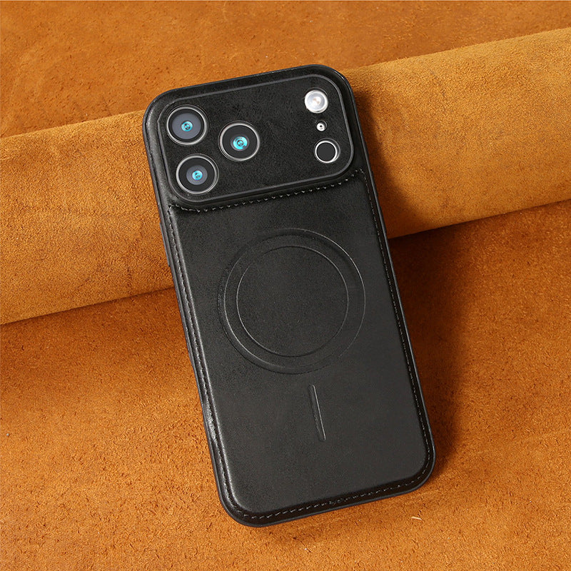 LEKCASE Magnetic Premium Leather Phone Case for iPhone 17 Series LEKCASE