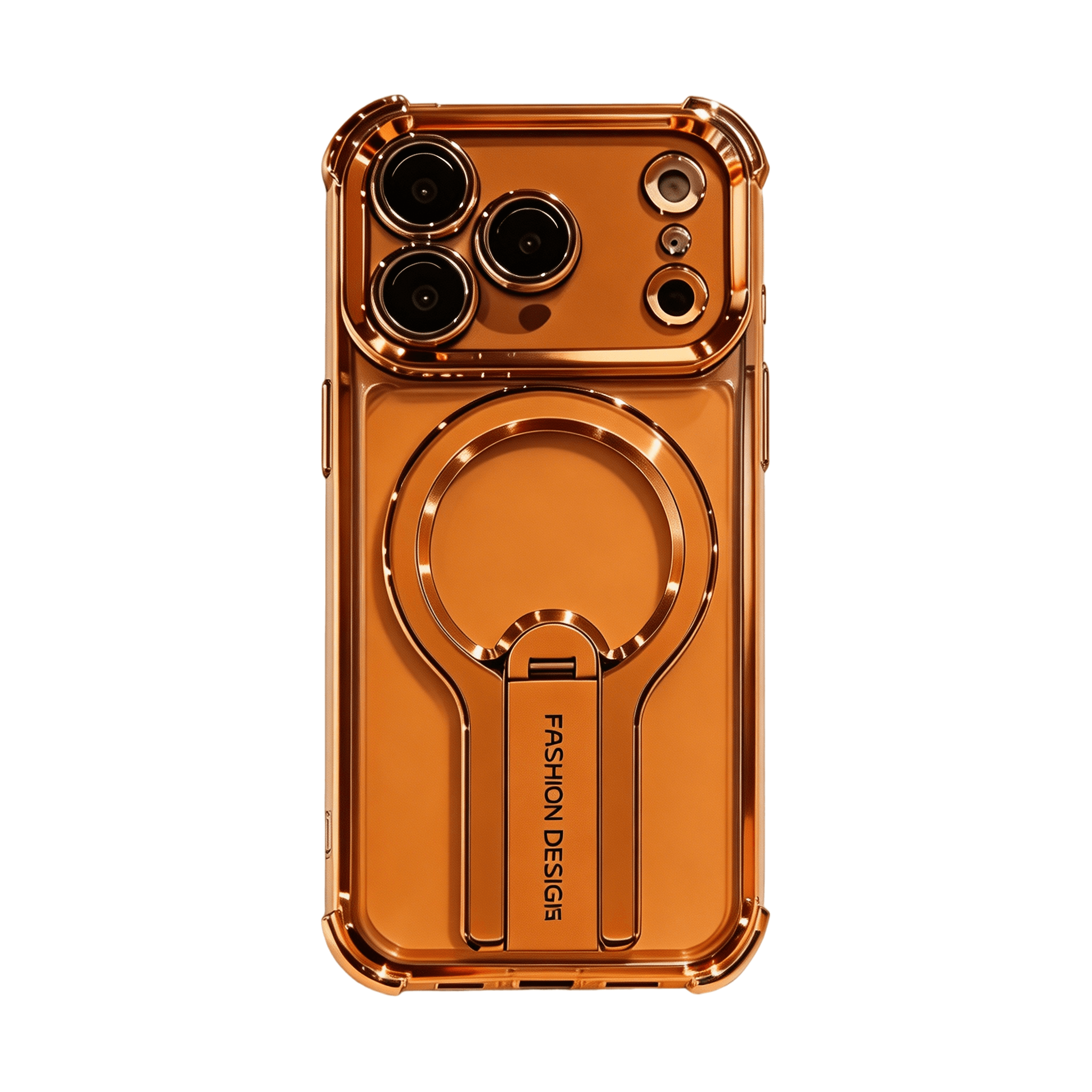 Invisible Bracket Magnetic Electroplating Mobile Phone Case LEKCASE
