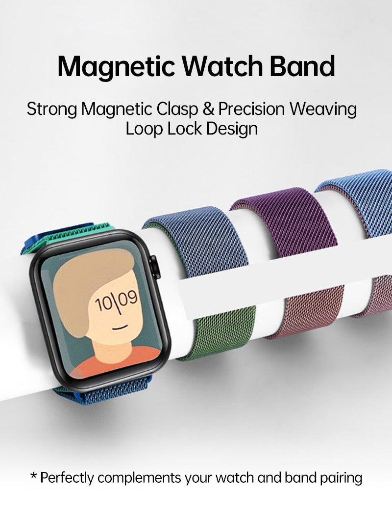 LEKCASE Apple Watch Premium Metal Magnetic Band LEKCASE