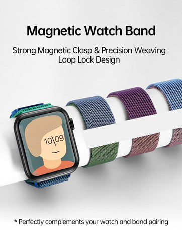 LEKCASE Apple Watch Premium Metal Magnetic Band LEKCASE