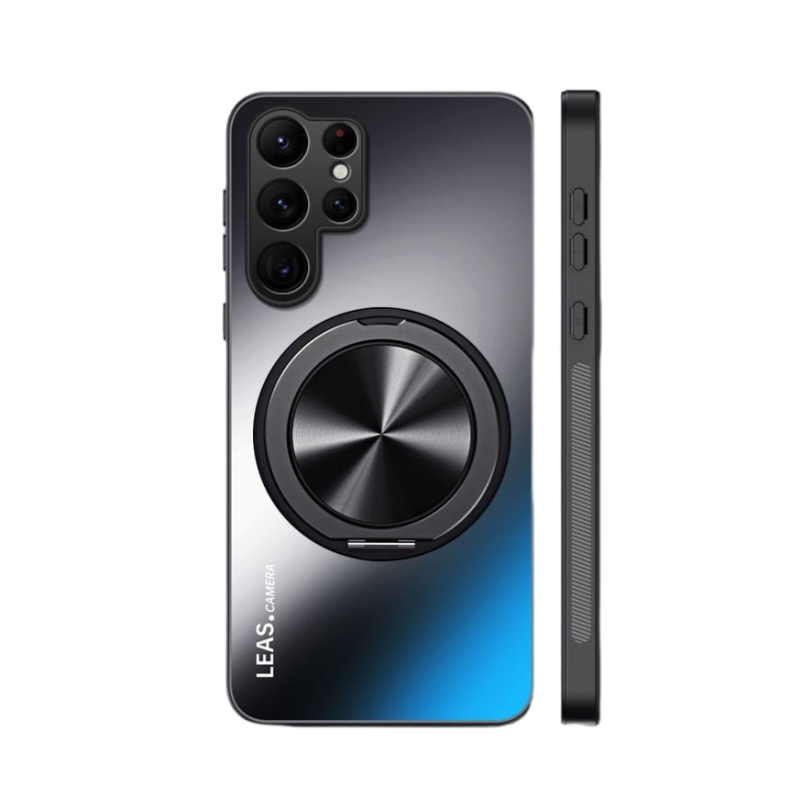 ♻️Fully inclusive magnetic bracket skin-feel mobile phone case