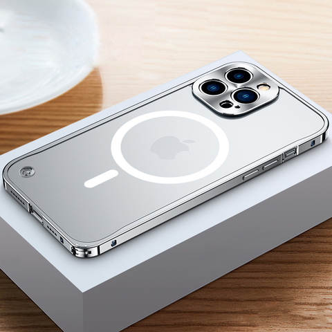 New iPhone 17 Series|Seahorse Buckle Metal Frame Anti-drop Lens Protective Case
