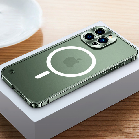 New iPhone 17 Series|Seahorse Buckle Metal Frame Anti-drop Lens Protective Case