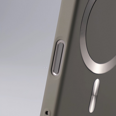 Skin-feel, drop-proof phone case with built-in lens holder