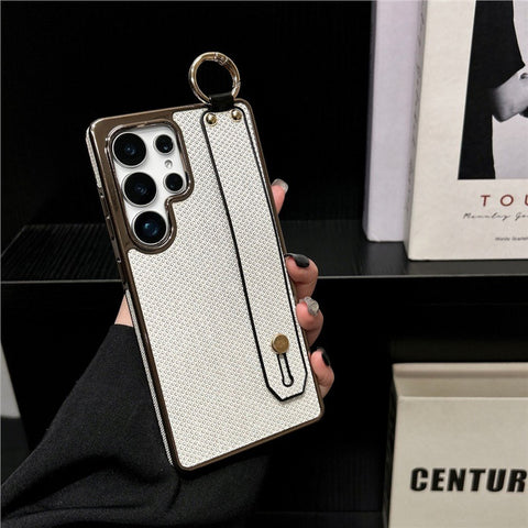 LEKCASE Samsung series electroplated wristband stand phone case LEKCASE