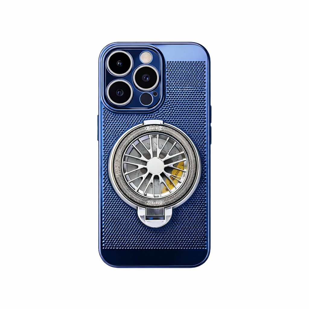 LEKCASE iPhone 17 Series Magnetic Cooling Case | 360° Rotating Stand & Shockproof Protection LEKCASE