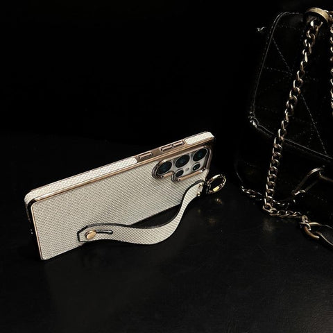 LEKCASE Samsung series electroplated wristband stand phone case LEKCASE