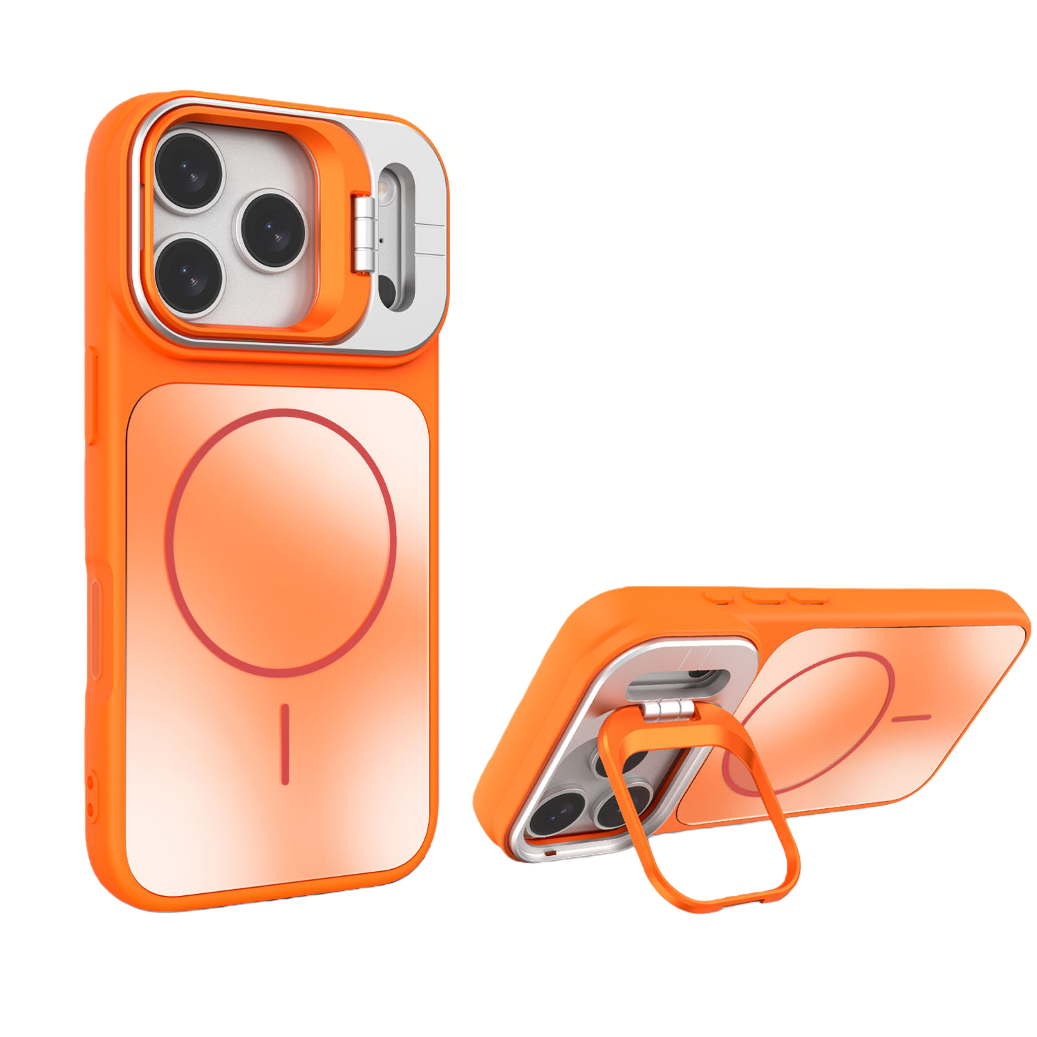 Full-Cover TPU Protection with Built-in Lens Stand LEKCASE