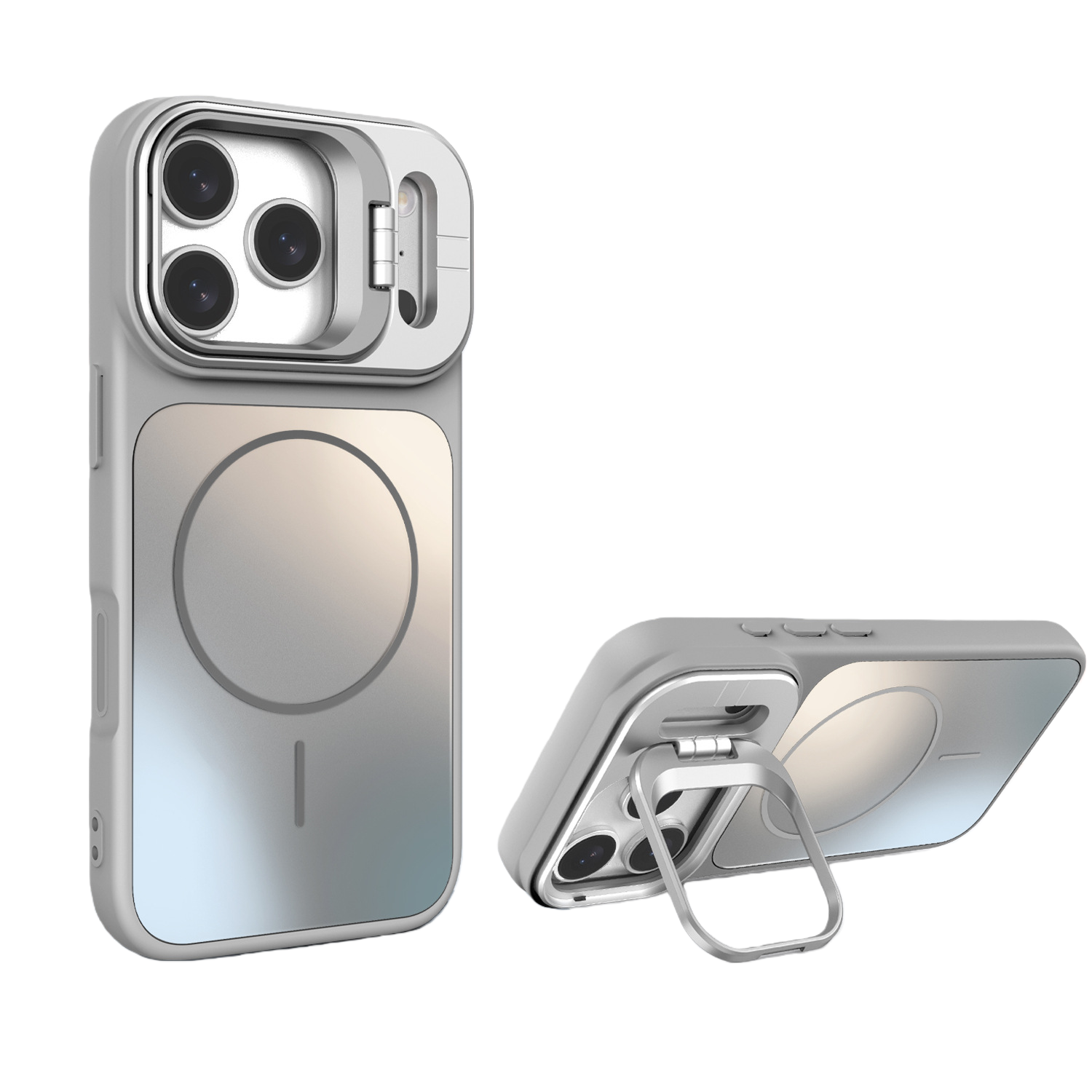 Full-Cover TPU Protection with Built-in Lens Stand LEKCASE