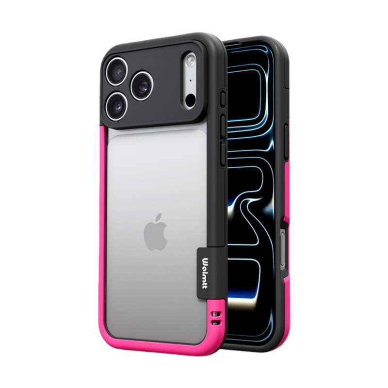 ClearFrame Magnetic Case — Contrast Edge Design with Full Protection LEKCASE
