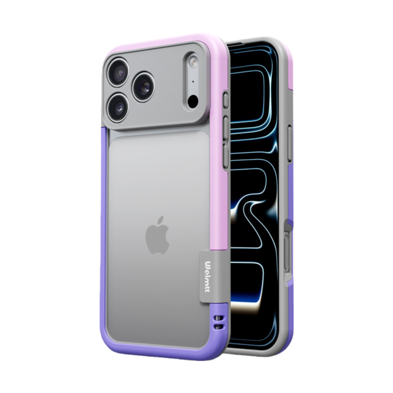 ClearFrame Magnetic Case — Contrast Edge Design with Full Protection LEKCASE
