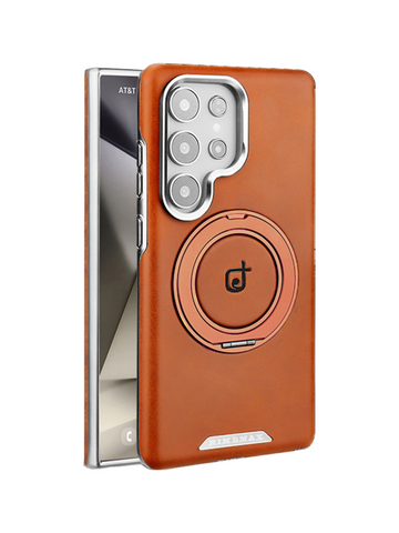 Magnetic Rotating Bracket Leather Protective Cover