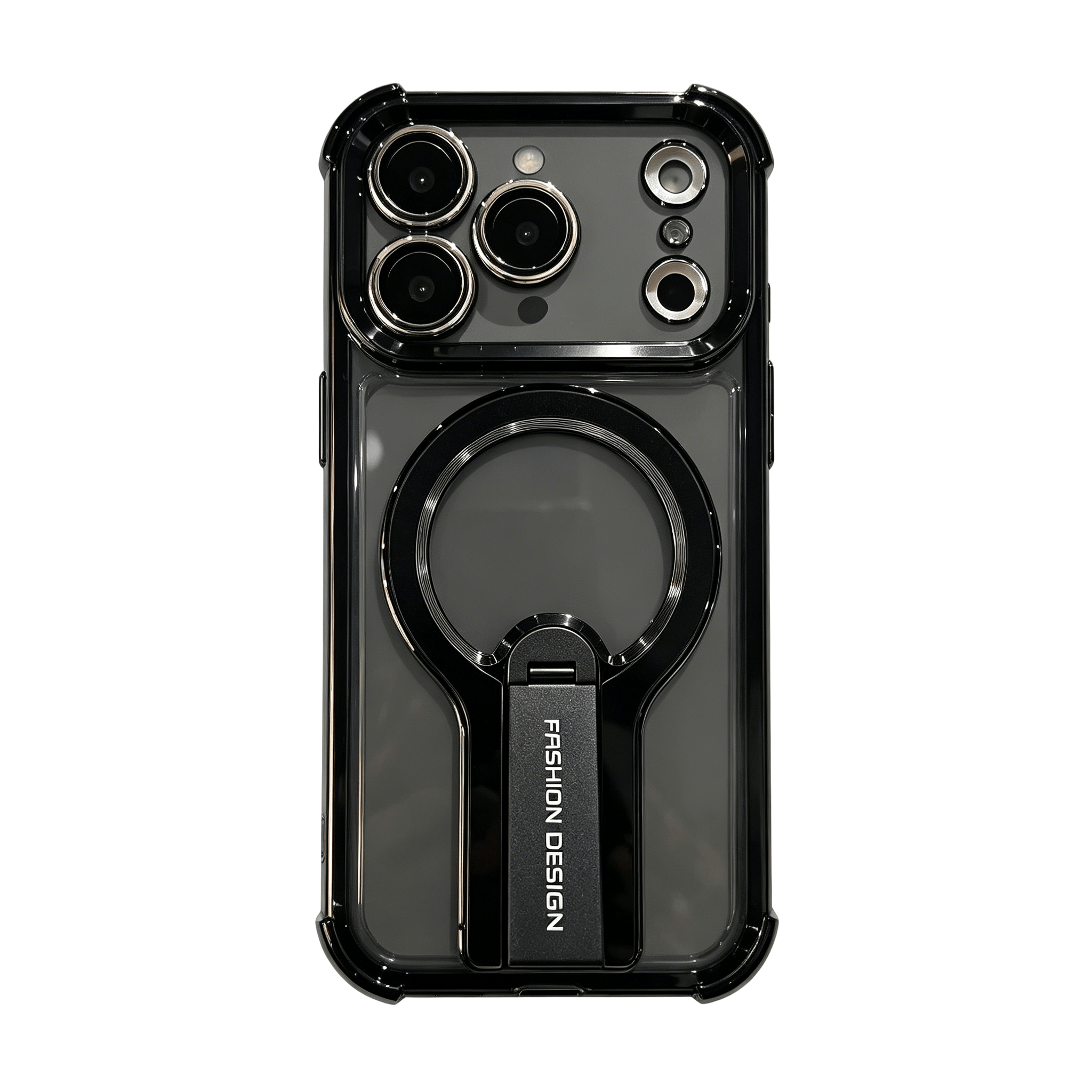Invisible Bracket Magnetic Electroplating Mobile Phone Case LEKCASE