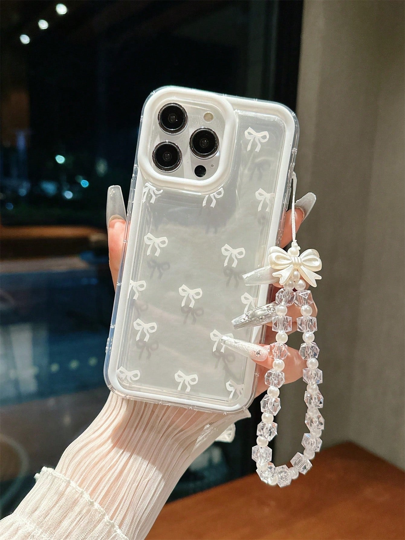 Pearl phone charm LEKCASE
