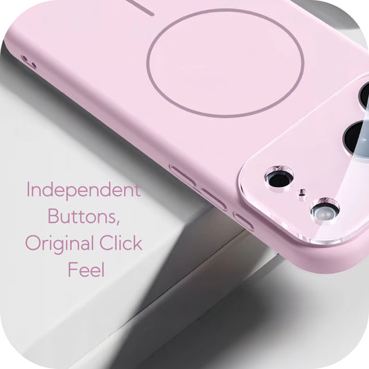 LEKCASE Crystal Lens Magnetic Liquid Silicone Case LEKCASE