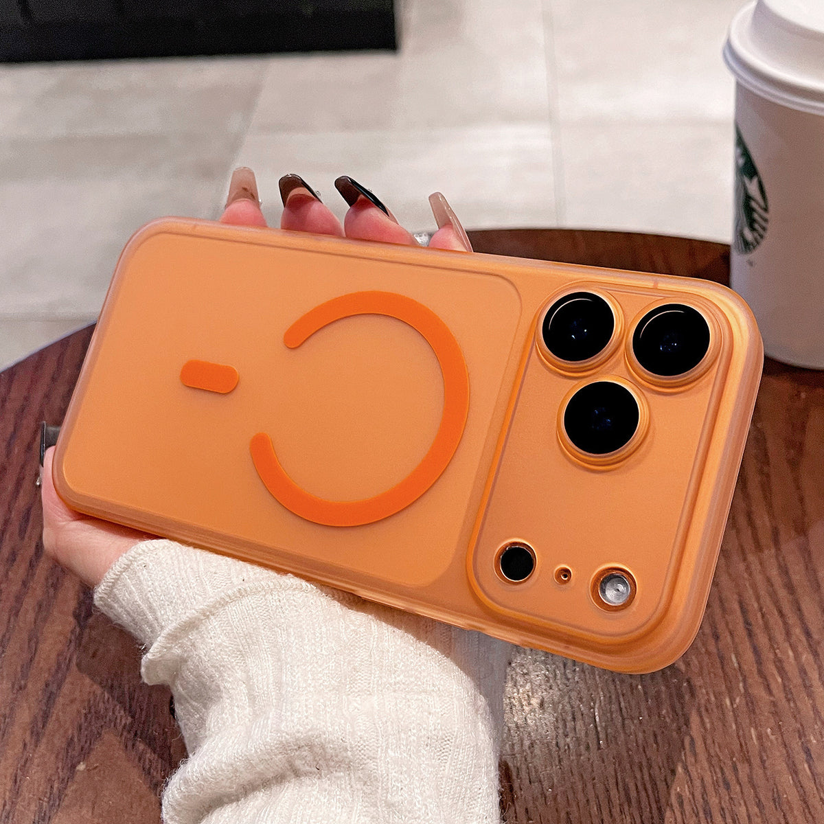 LEKCASE iPhone Matte Magnetic Phone Case