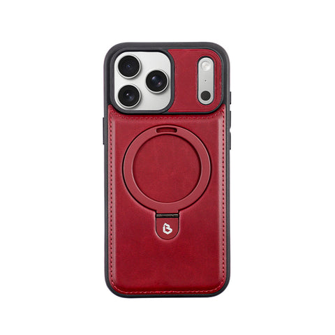 LEKCASE Premium Business Leather Magnetic Case for iPhone 17 Series