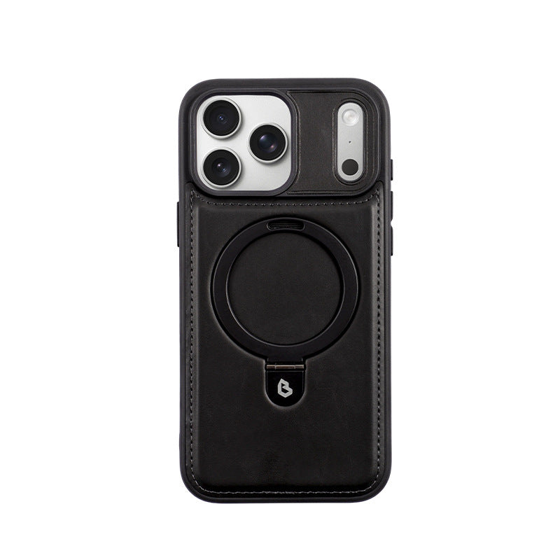 LEKCASE Premium Business Leather Magnetic Case for iPhone 17 Series