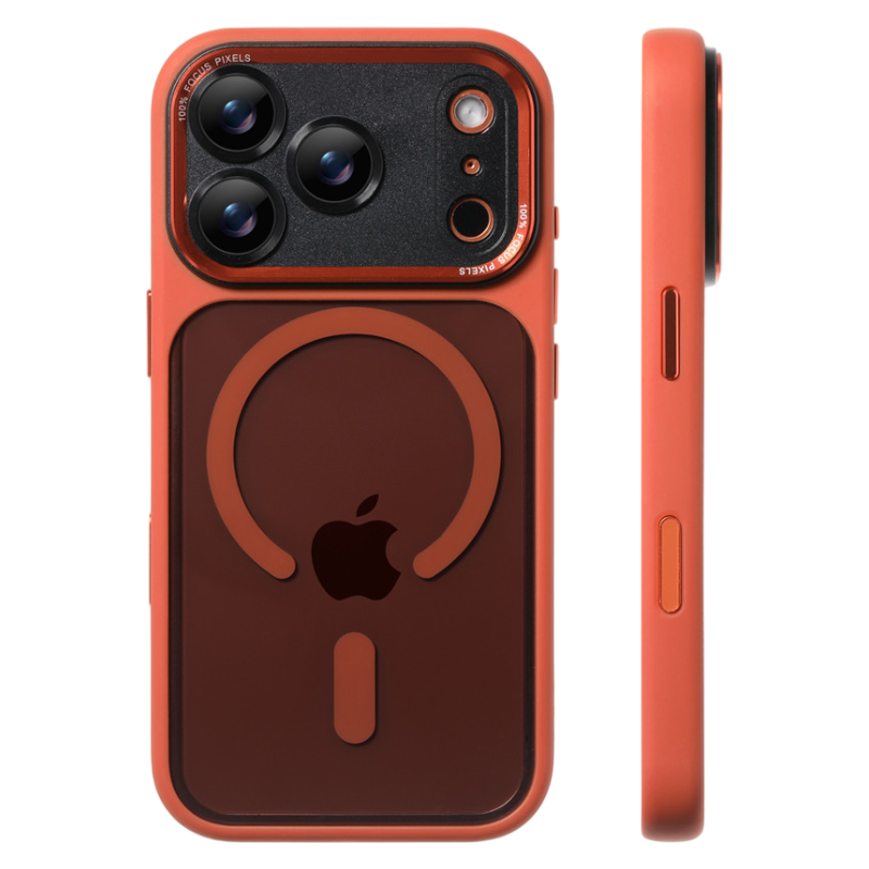 iPhone 17 Series Silicone Magnetic Case – Rear Magnet, Shockproof & Durable LEKCASE