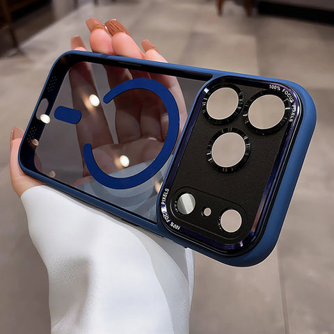 LEKCASE | iPhone 17 Series Silicone Magnetic Case – Rear Magnet, Shockproof & Durable