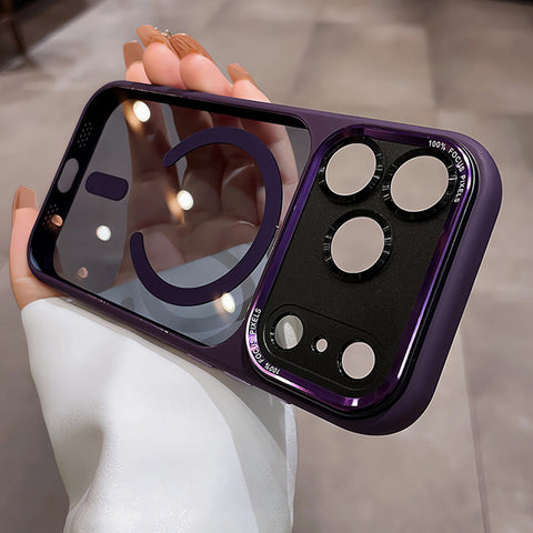 LEKCASE | iPhone 17 Series Silicone Magnetic Case – Rear Magnet, Shockproof & Durable