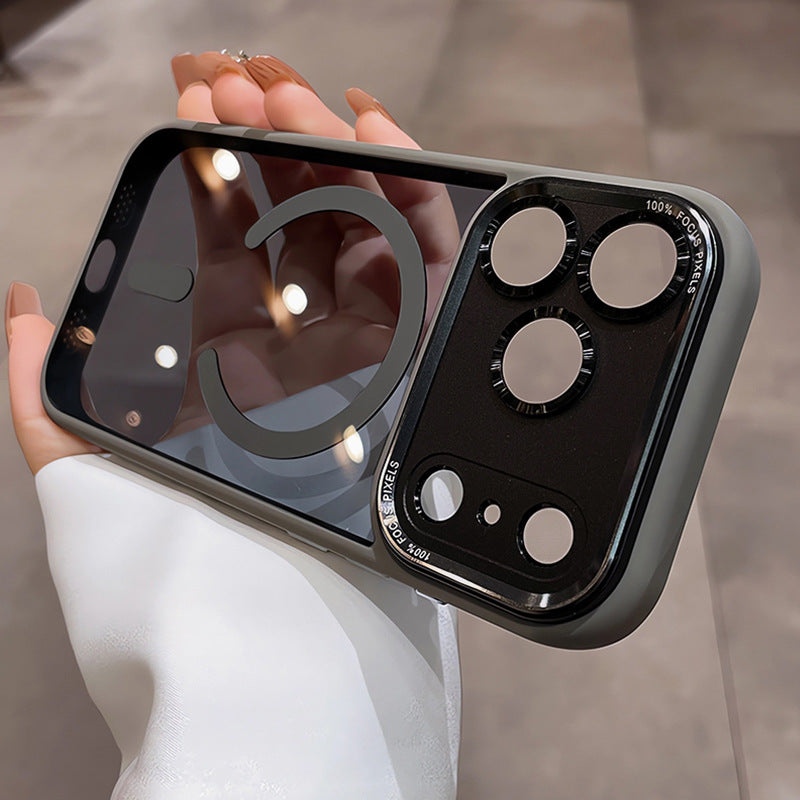 LEKCASE | iPhone 17 Series Silicone Magnetic Case – Rear Magnet, Shockproof & Durable