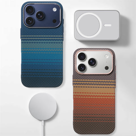 LEKCASE Carbon Weave Magnetic Case for iPhone 17 Series LEKCASE