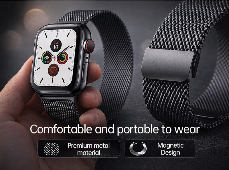 LEKCASE Apple Watch Premium Metal Magnetic Band LEKCASE
