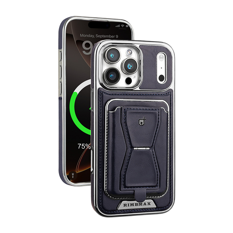 Leather Wallet Case with Magnetic Stand LEKCASE