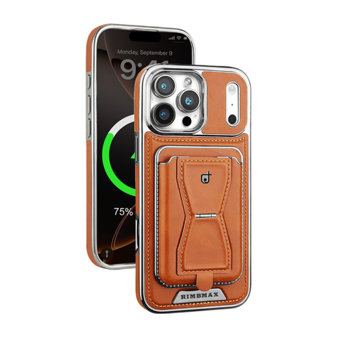 Leather Wallet Case with Magnetic Stand LEKCASE