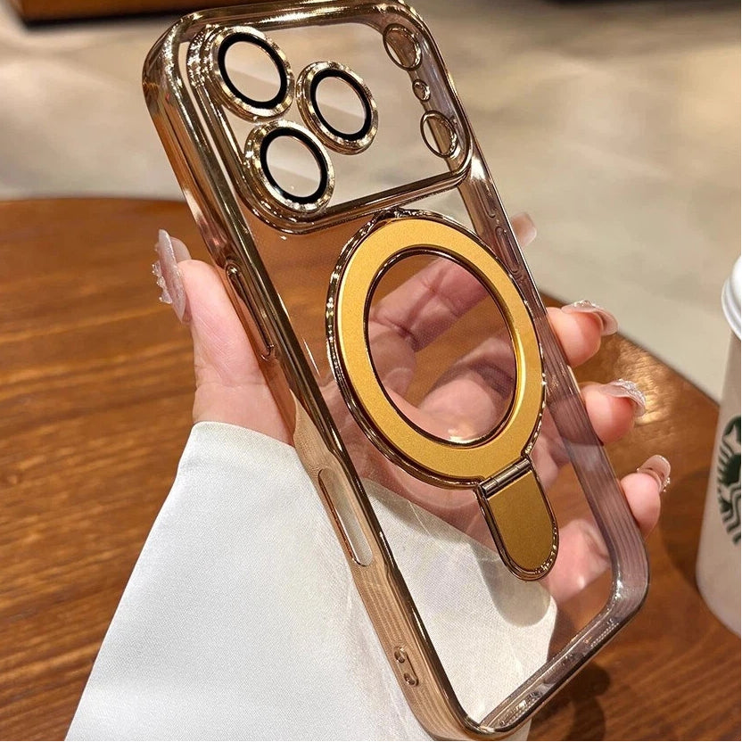 Non-yellowing phone case with magnetic stand - LEKCASE LEKCASE