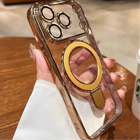 Non-yellowing phone case with magnetic stand - LEKCASE LEKCASE