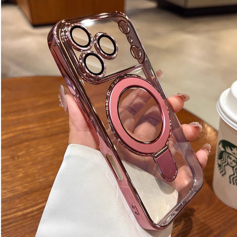 Non-yellowing phone case with magnetic stand - LEKCASE LEKCASE