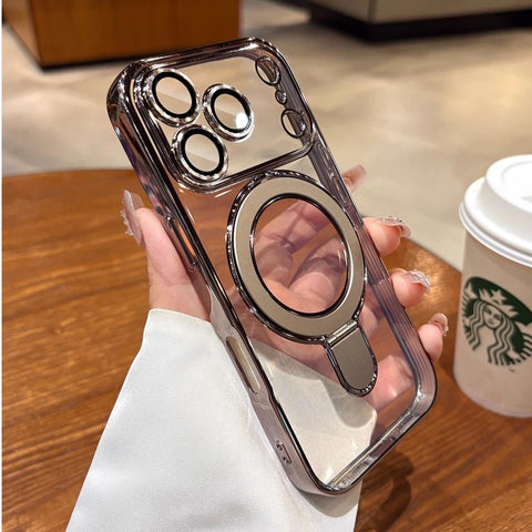 Non-yellowing phone case with magnetic stand - LEKCASE LEKCASE