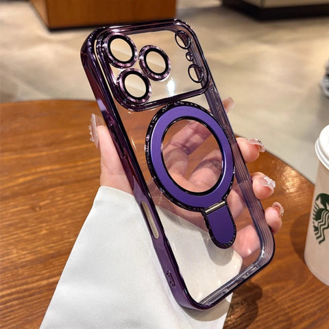 Non-yellowing phone case with magnetic stand - LEKCASE LEKCASE