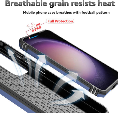 Magnetic Protective Cover With Window Holder And Wireless Charging