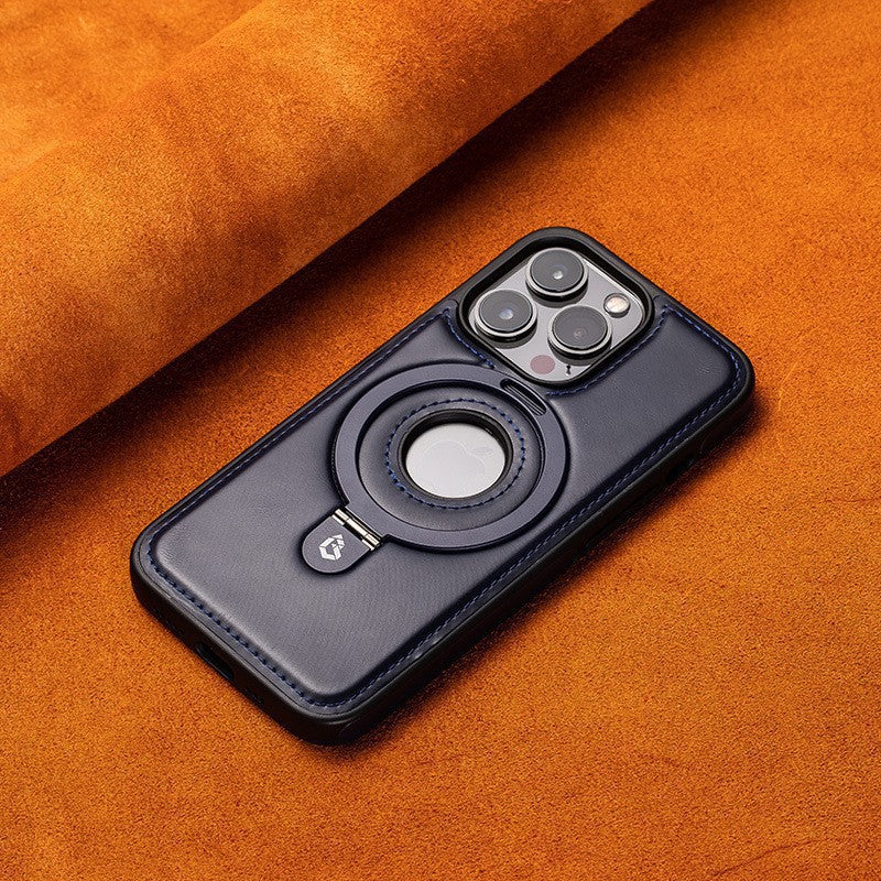 Magnetic high-end business leather case LEKCASE