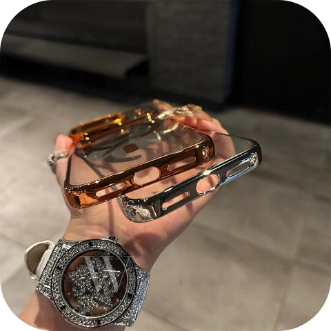 🔥 LEKCASE iPhone 17 Magnetic Borderless Case with Built-in Lens Holder