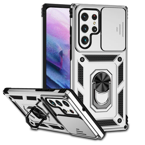 Magnetic Protective Cover With Window Holder And Wireless Charging