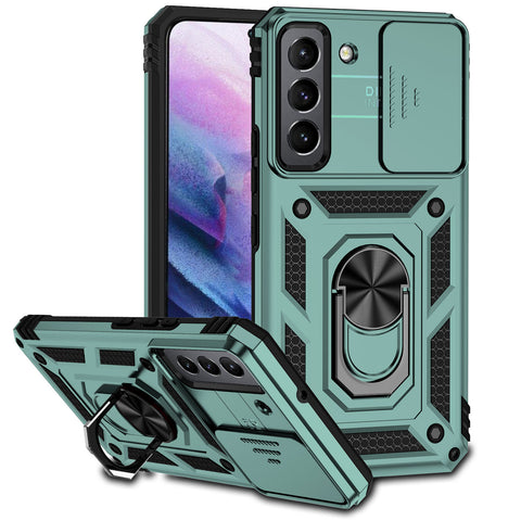 Magnetic Protective Cover With Window Holder And Wireless Charging