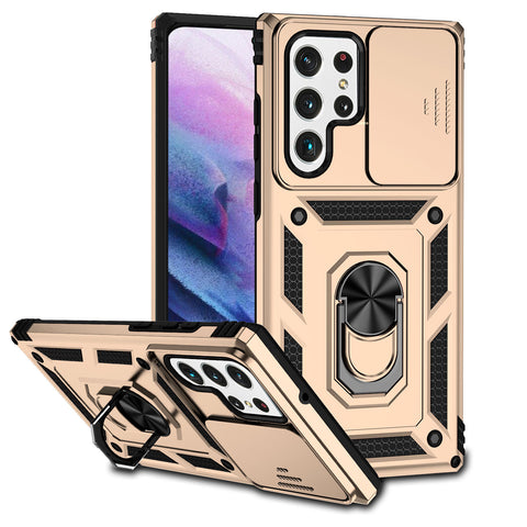 Magnetic Protective Cover With Window Holder And Wireless Charging