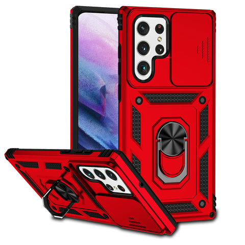 Magnetic Protective Cover With Window Holder And Wireless Charging