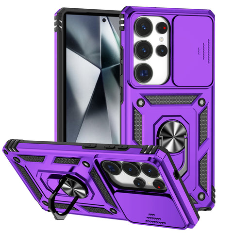 Magnetic Protective Cover With Window Holder And Wireless Charging