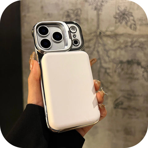 🔥 LEKCASE iPhone 17 Magnetic Borderless Case with Built-in Lens Holder