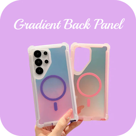 LEKCASE | Gradient Magnetic Space Shell With Four-corner Anti-drop